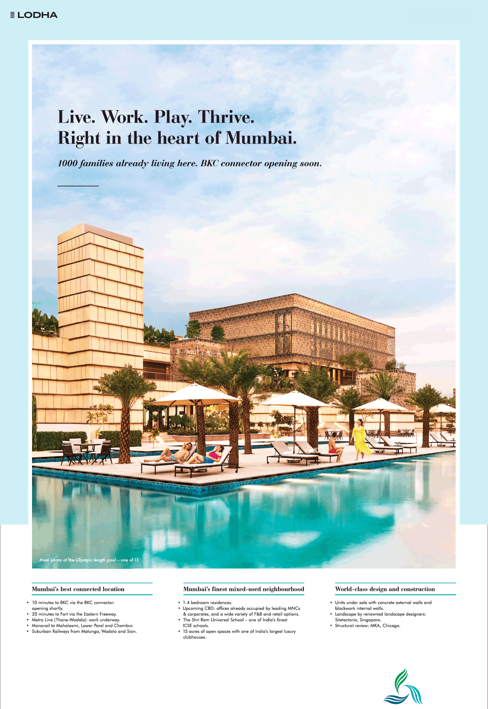 Live, Work, Play, Thrive Right in the heart of Mumbai By New Cuffe Parade, Mumbai